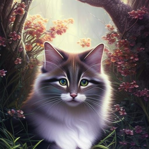 kitten's freedom - AI Generated Artwork - NightCafe Creator