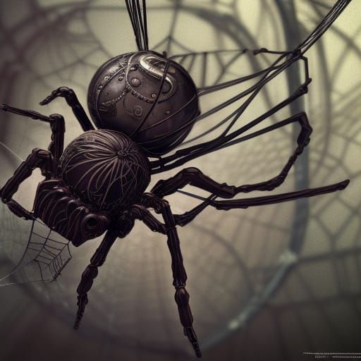 Another Steampunk Spider