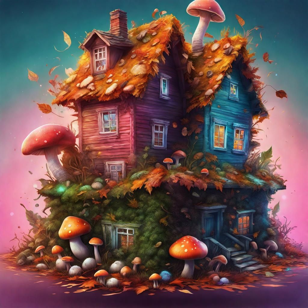 Mushroom cottge