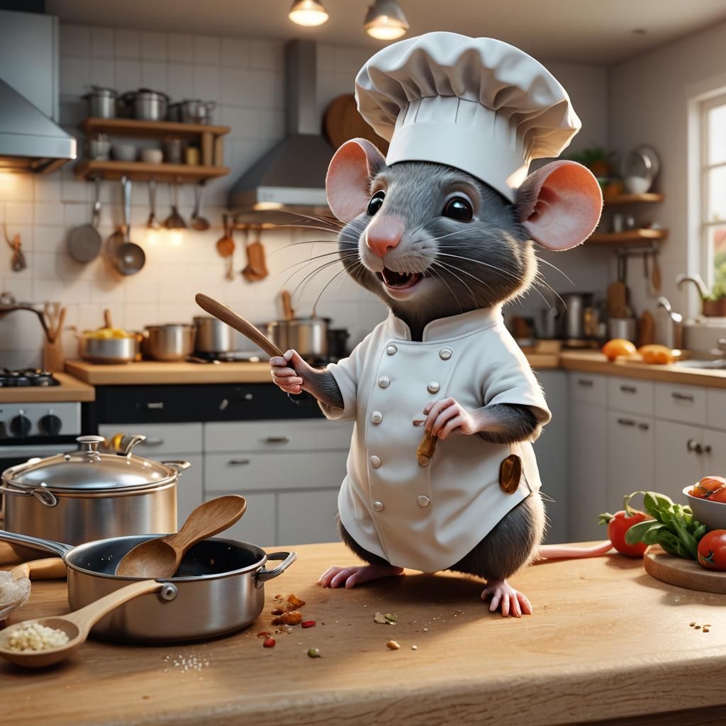 Rattatouille🐀🧑‍🍳🧀  by @Gretta Nicolay