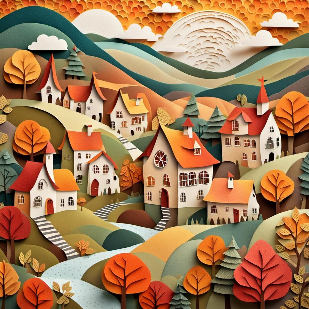 best quality, masterpiece, Highly detailed, ultra-fine painting, sharp focus, Professional, an fall based ...  by @Cyrus Damodred