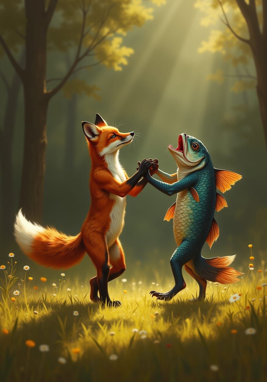 Foxtrot (performed by fox and trout)