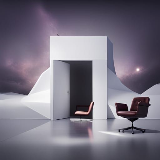 lost in a chair