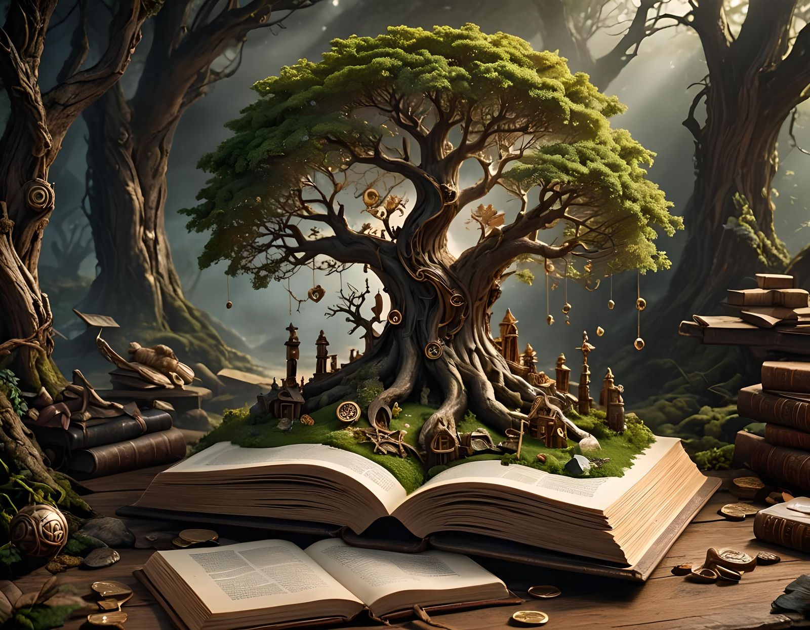 Book of Yggdrasil   by @Kuiken