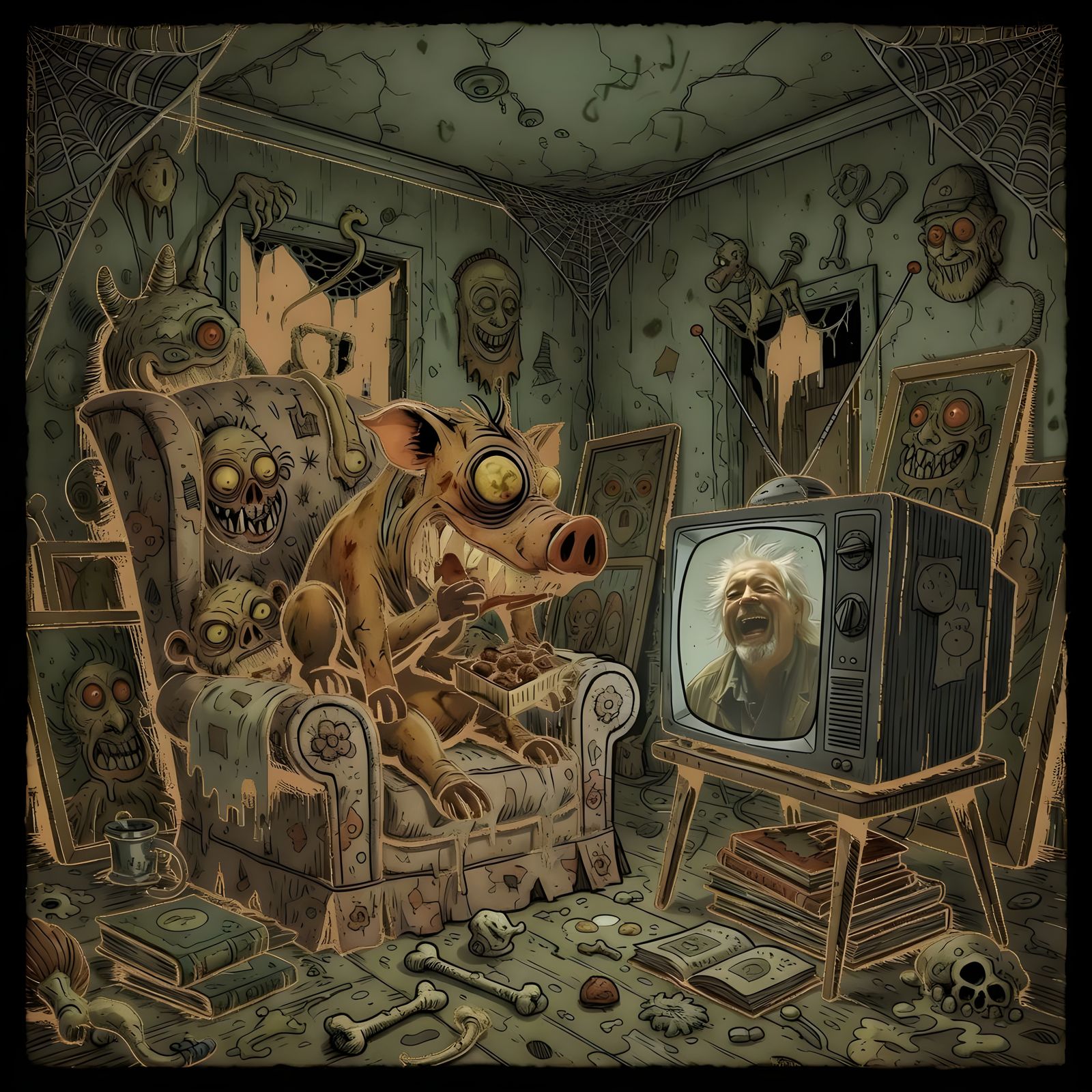 The Mucksnufflers lair