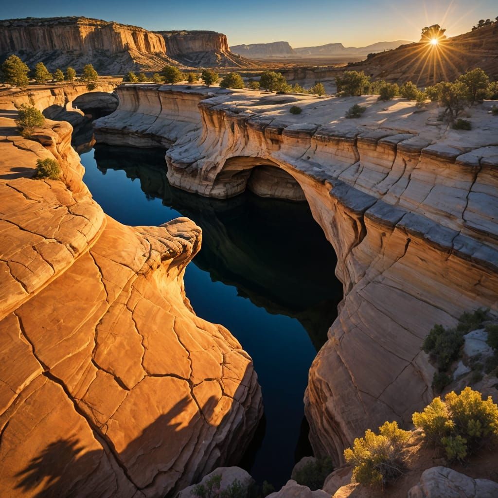 Natural Bridges National Monument in Utah  by @Vic Williams
