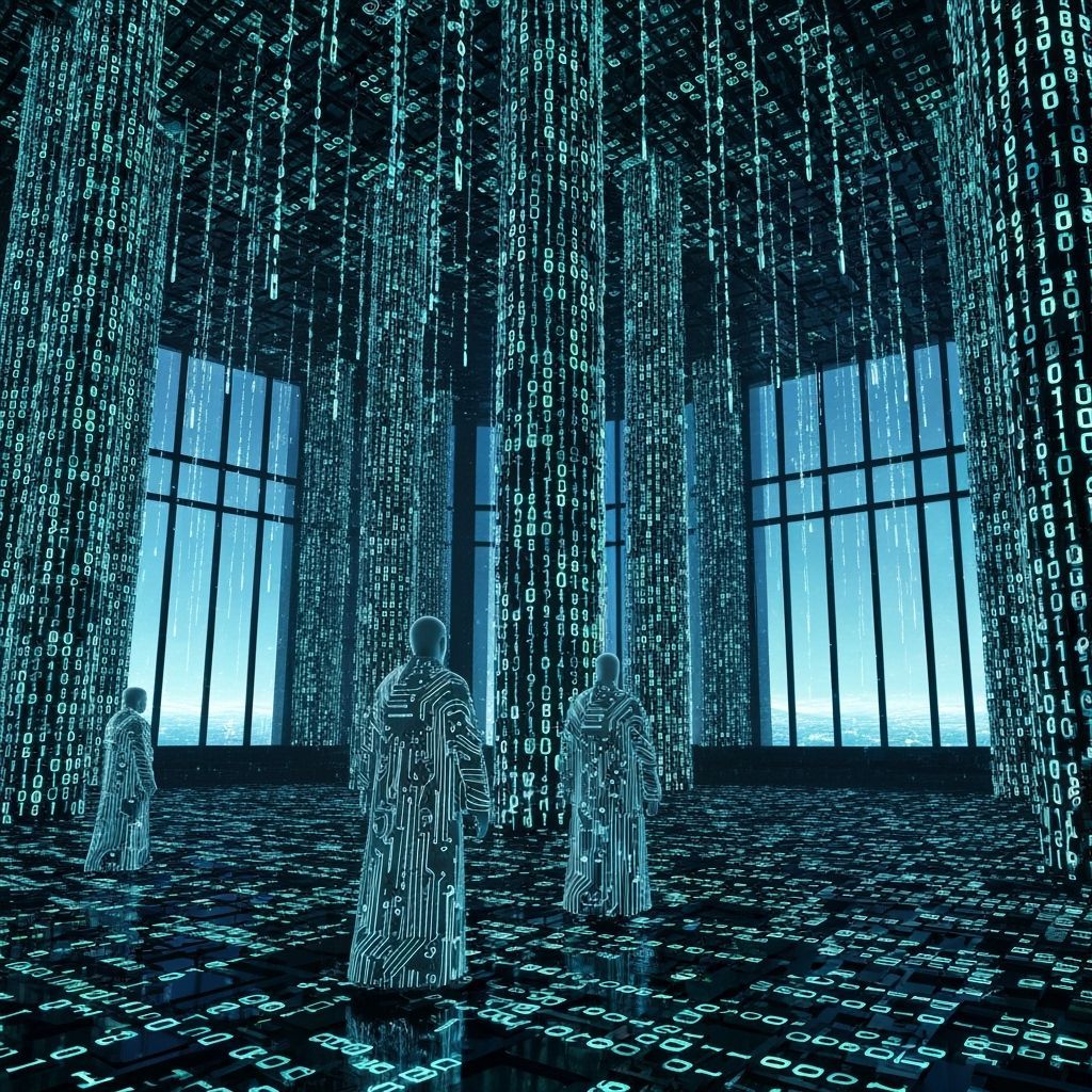 The Sacred Halls Of Code  by @Fella Spears