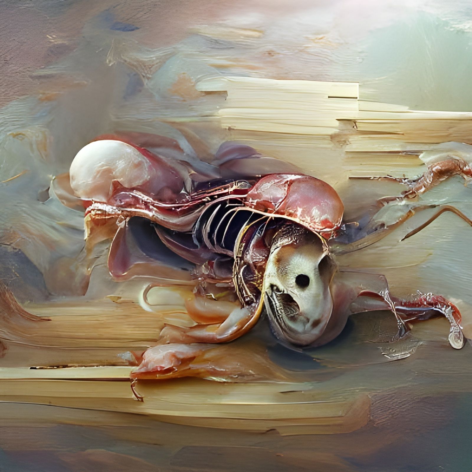 diseased skeleton