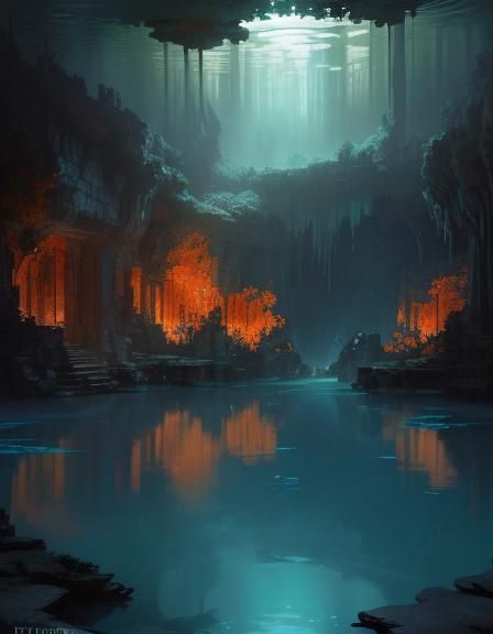 Cenote  by @DigitalMania