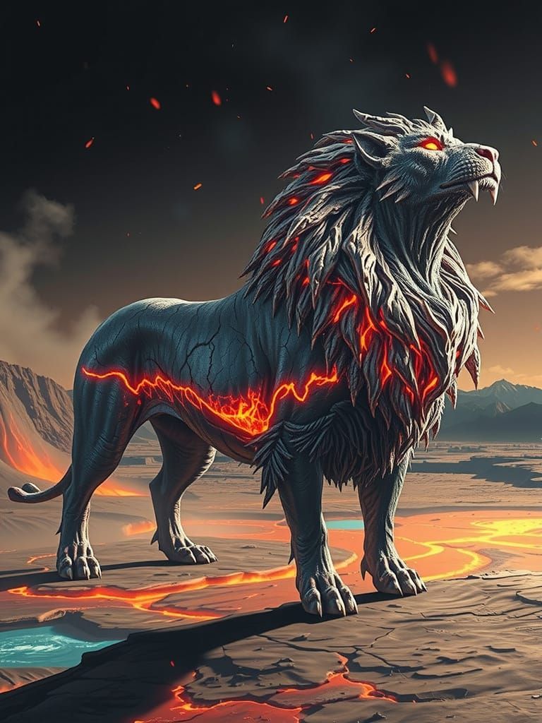 Lava Lion