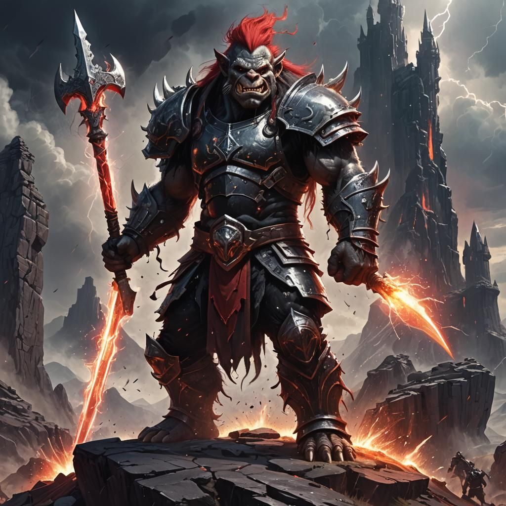 An happy Troll emperor.