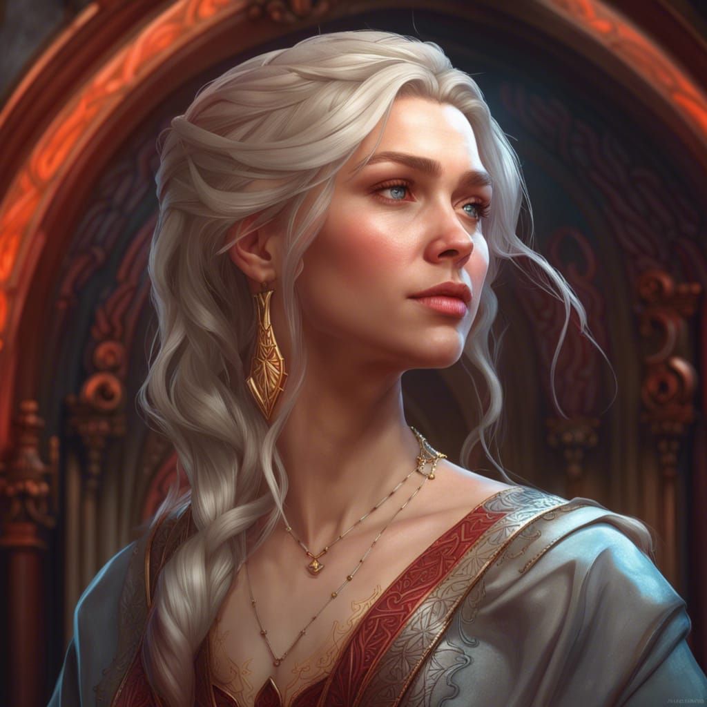 Princess Aelyx Targaryen - AI Generated Artwork - NightCafe Creator