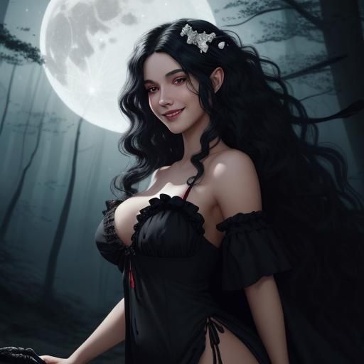 Beautiful woman with beautiful smile and beautiful teeth and...