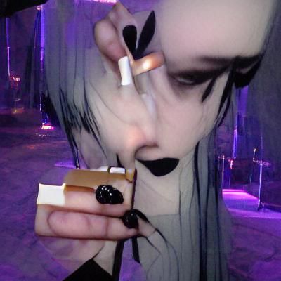 Smoking Clove Cigarettes at the Goth Club