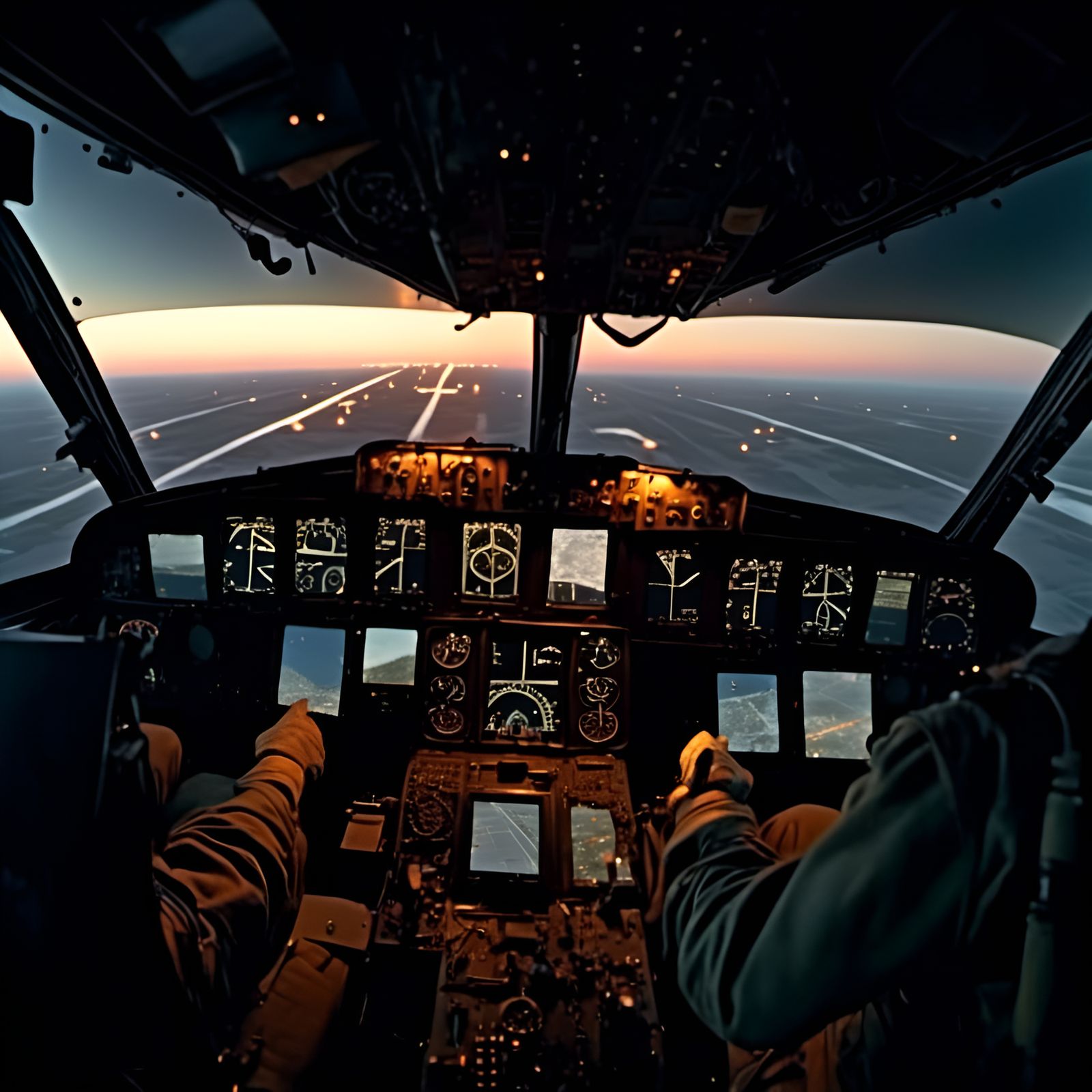 1967 Strategic Air Command, 42nd Bomb Wing, B-52 bomber cock...