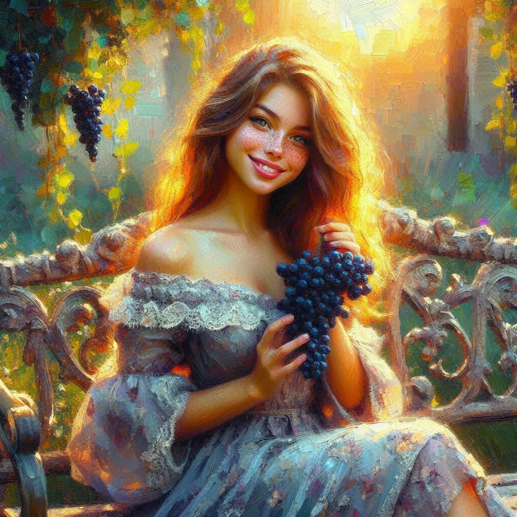 Grapes are my favorite