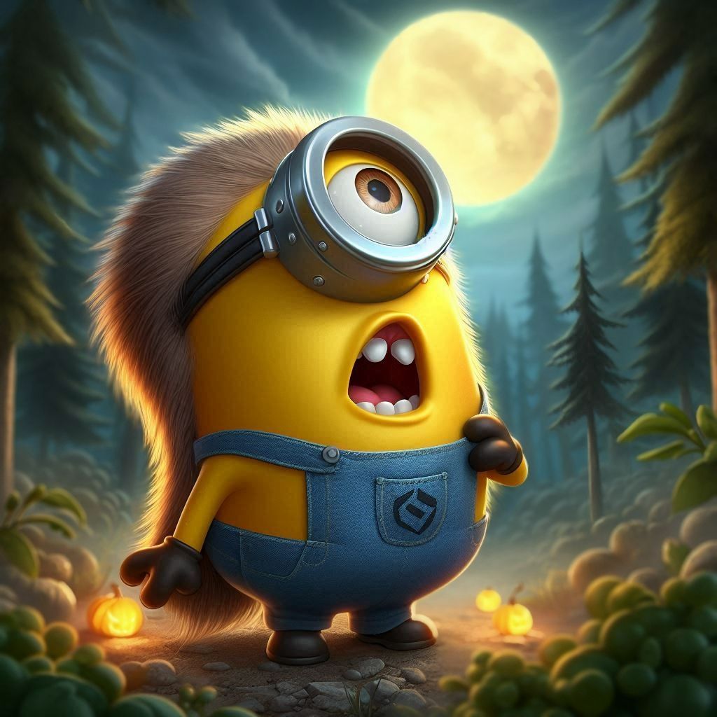 Minion turning into a Wereminion