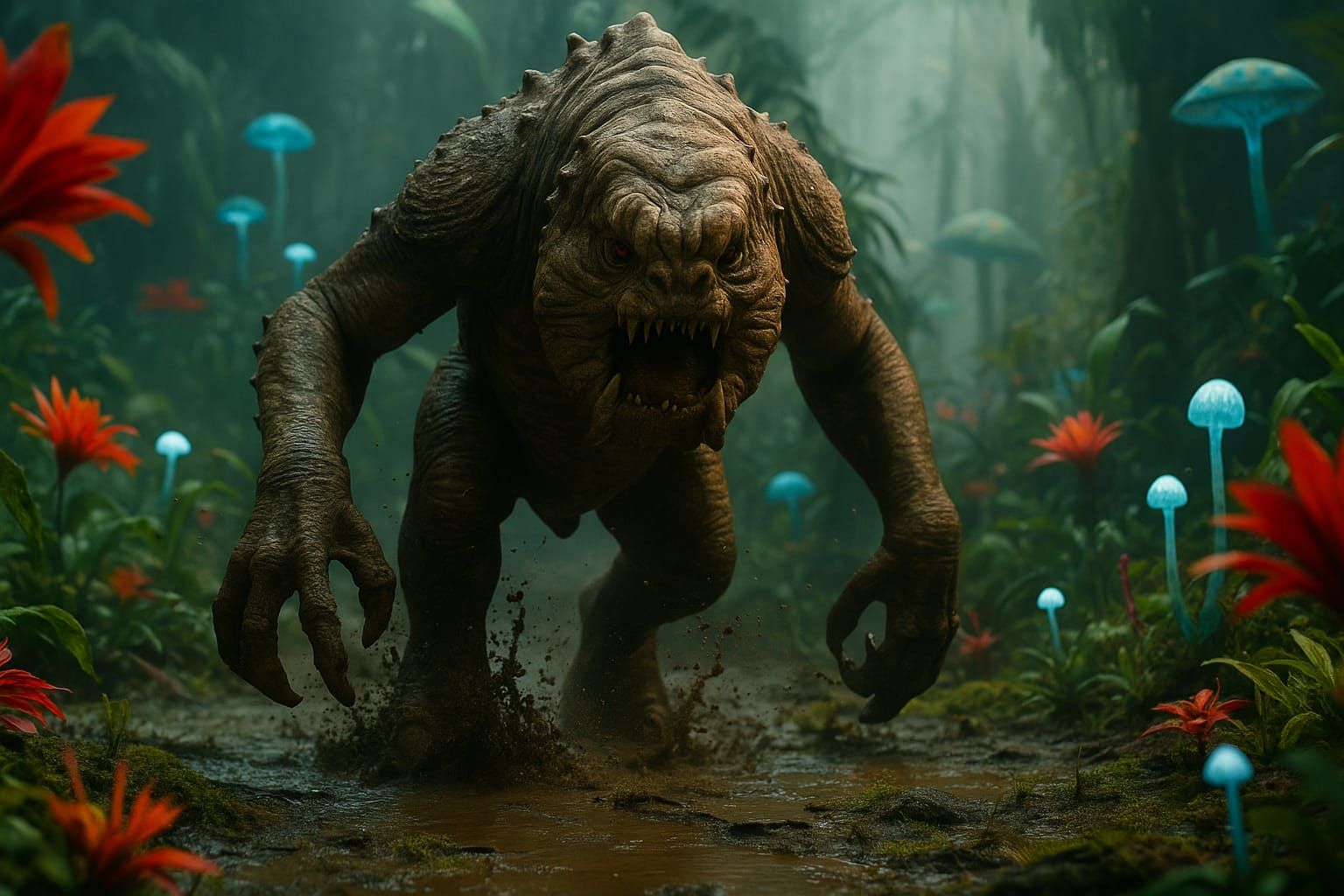 Rancor on Felucia
