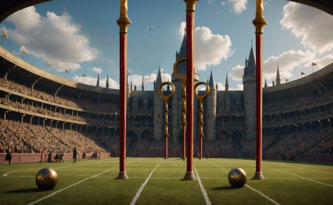 Quidditch match starting any moment!