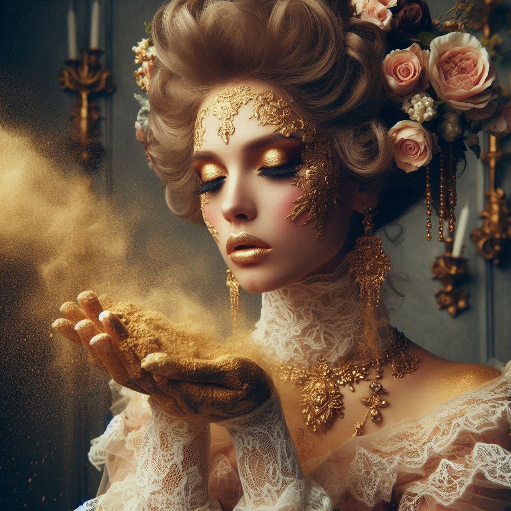 Baroque Rococo Portrait  by @Csf
