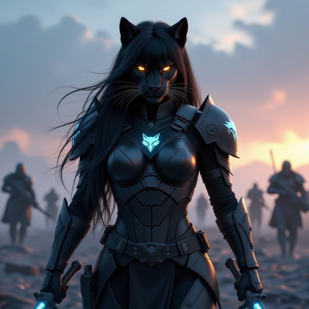 Team Timber Wolf. Pantra Black. Code name, The Black Assassin.