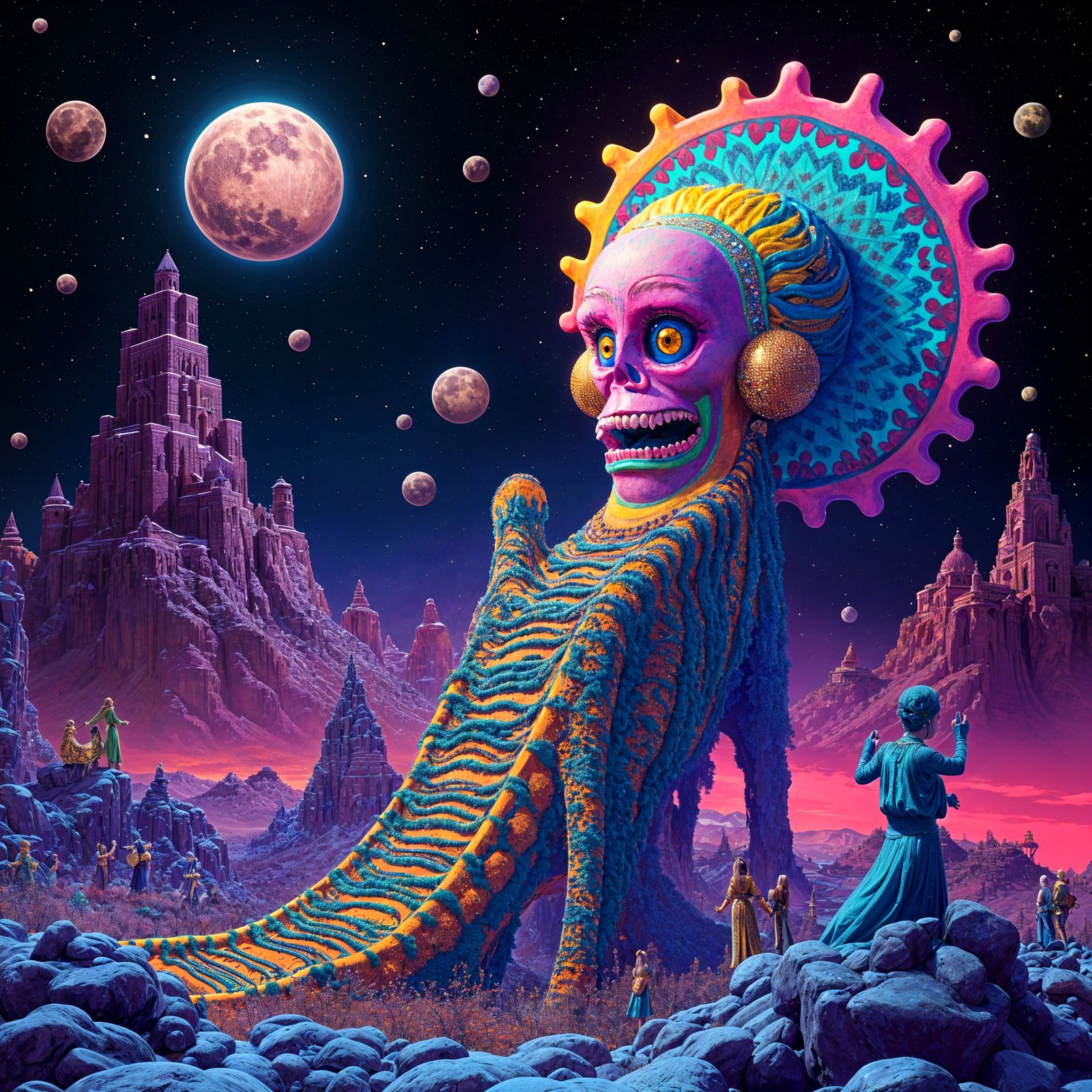 Echoes of the Stellar Spine