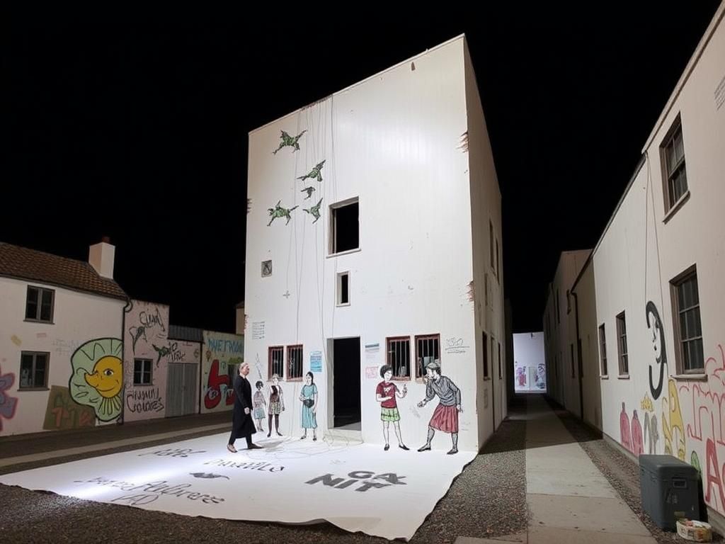 Pataphysical Graffiti: Dada-Inspired Neighborworld