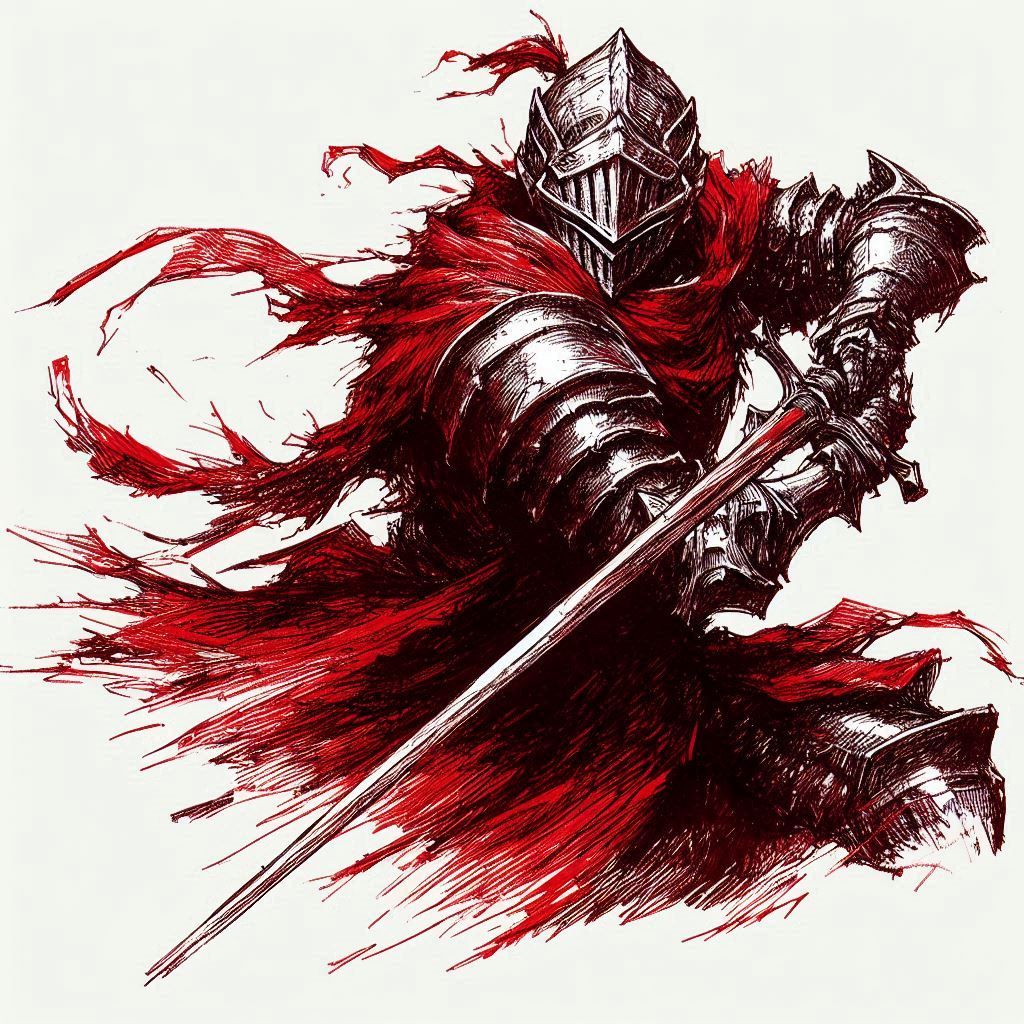 Fisrst Sketch Knight (Uploaded)