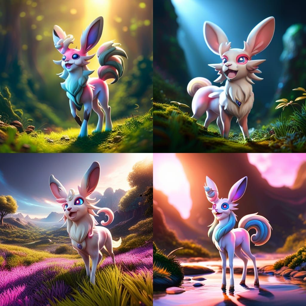 Surprised Sylveon
