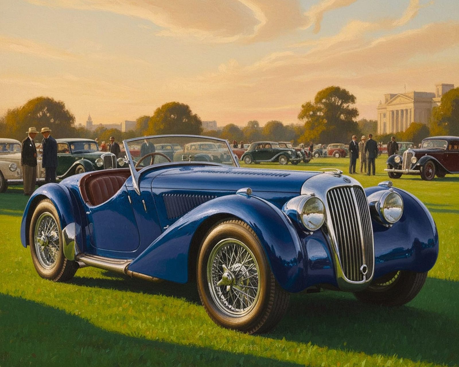 British 1950s Roadster, #1 (Also NOT an Allard)