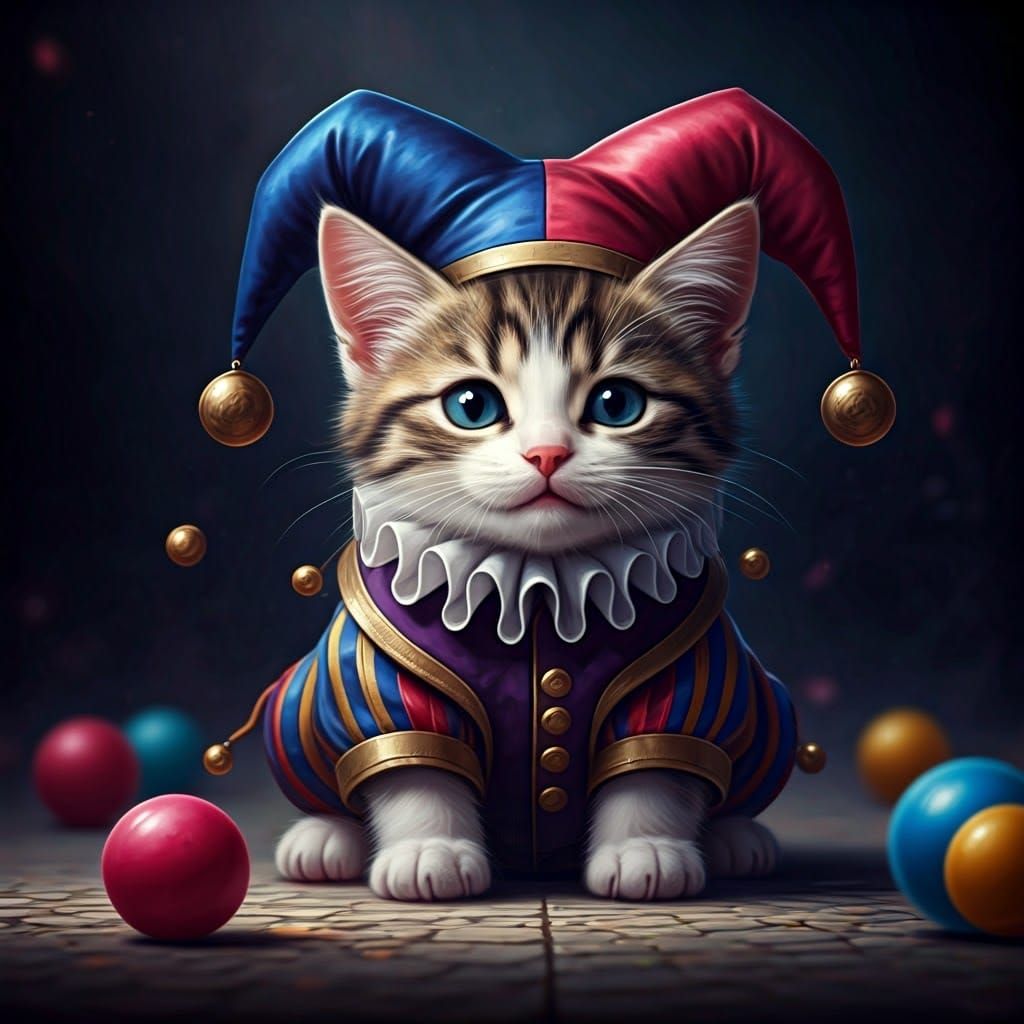 the kitten jester