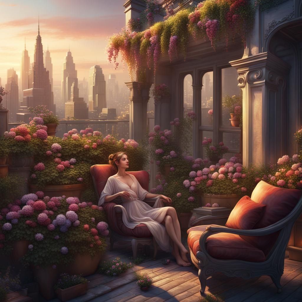 At home... - AI Generated Artwork - NightCafe Creator
