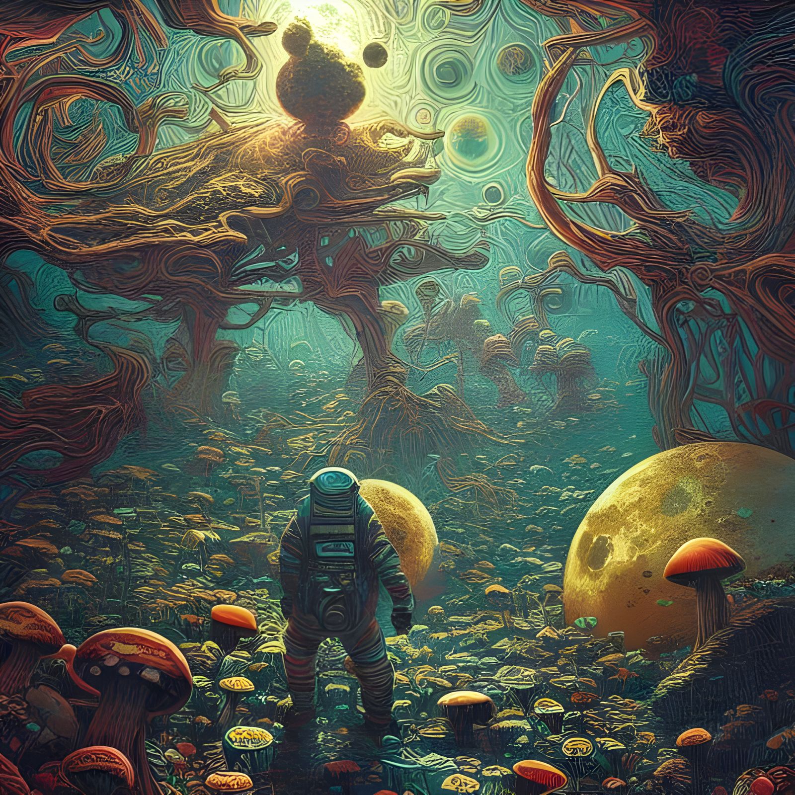 Spacey Shroomy Dreams
