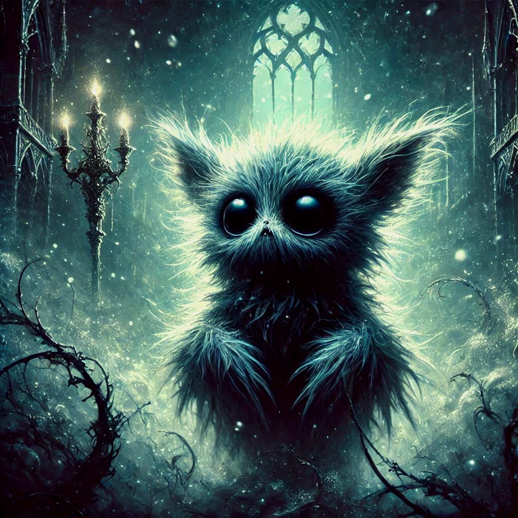 Little dusty monster