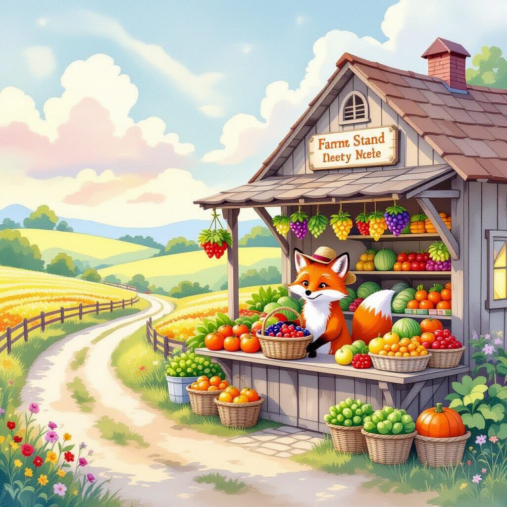 Fox seller  by @document10