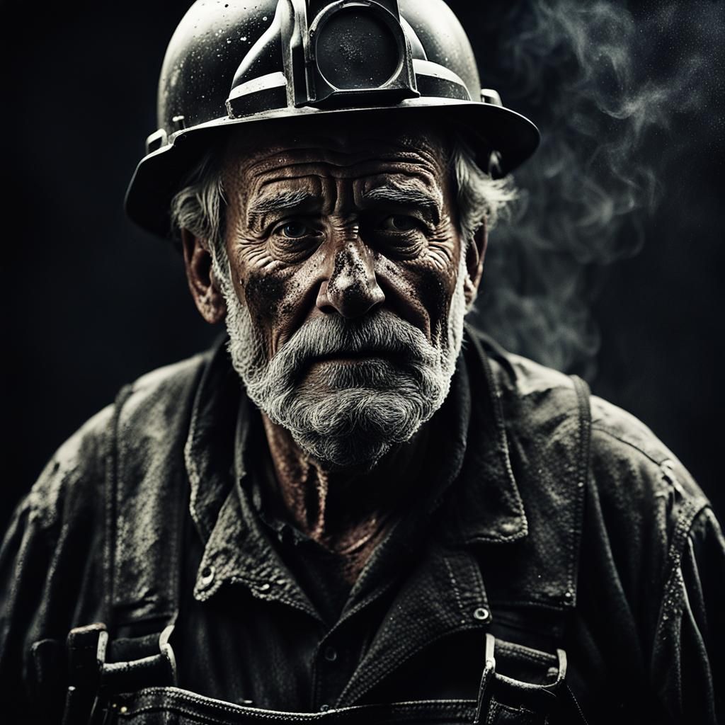 Coal miner  by @Gramma_to_2