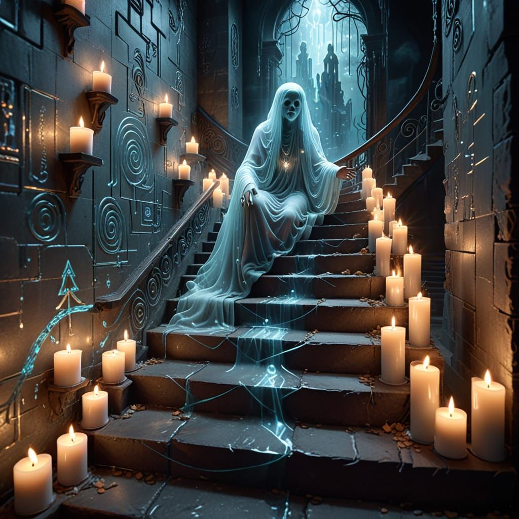 Surreal Magical Dystopia  by @fineluart