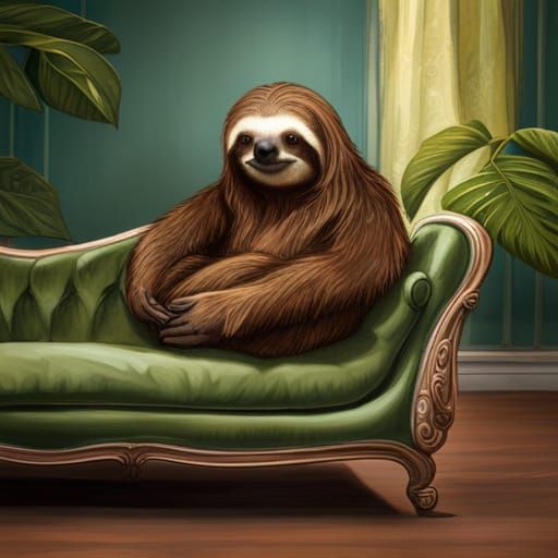 paint me like one of your French sloths  by @AoftheB