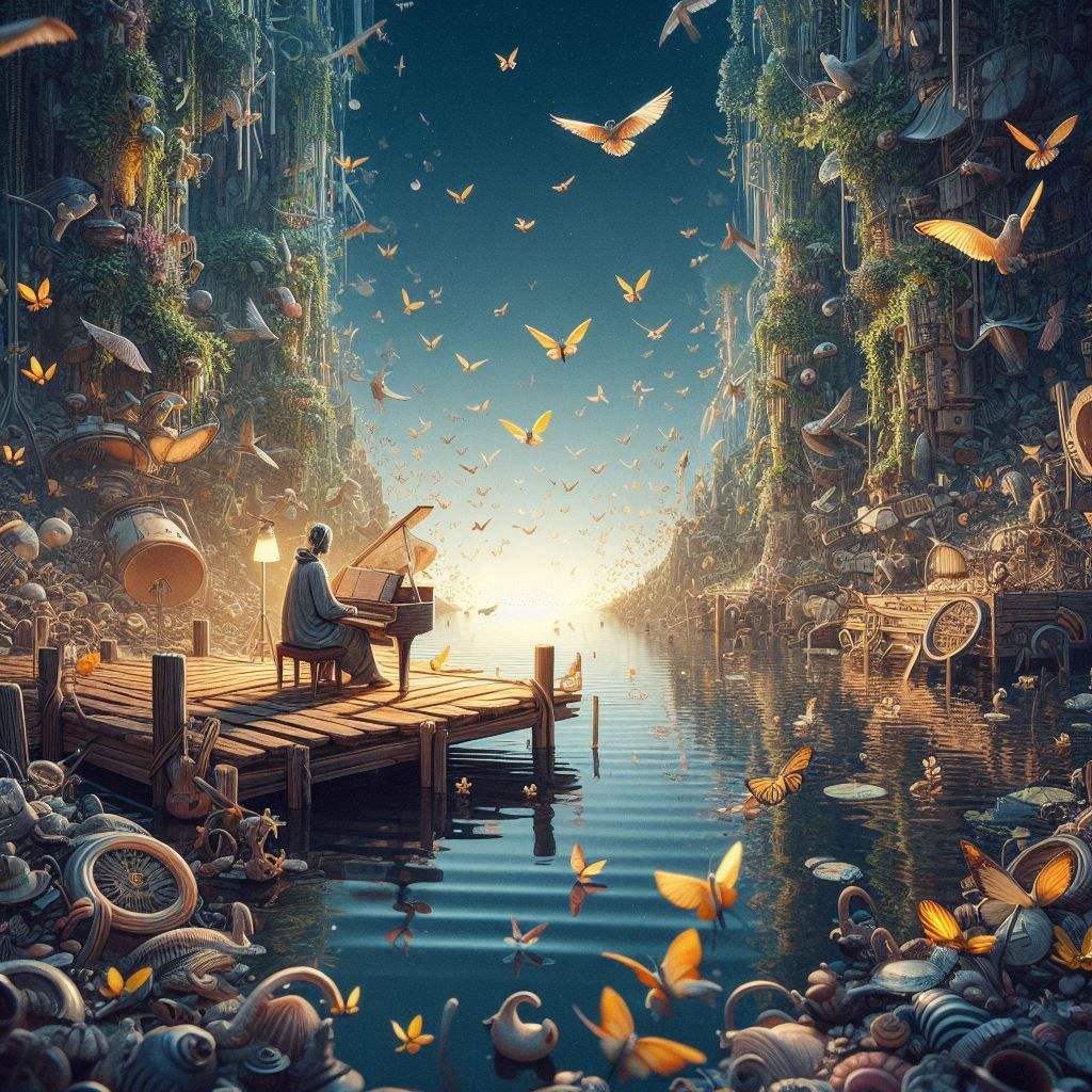 You’ve created a moment of stillness in a noisy world. Amazi...