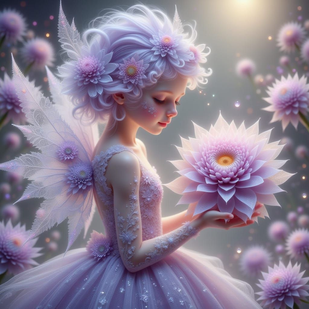 A Flowergirl’s Dream  by @akdollface007