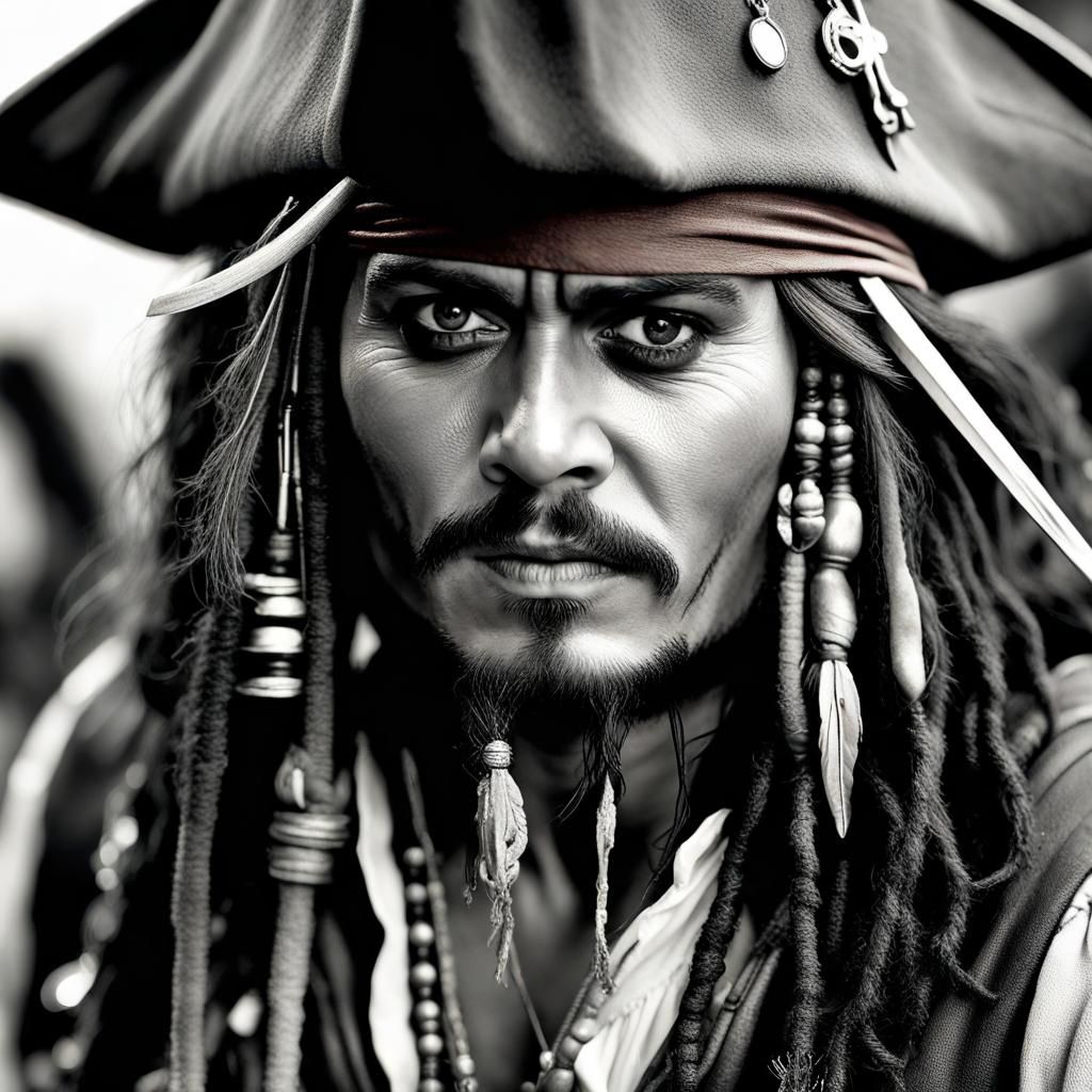 Captain Jack - AI Generated Artwork - NightCafe Creator