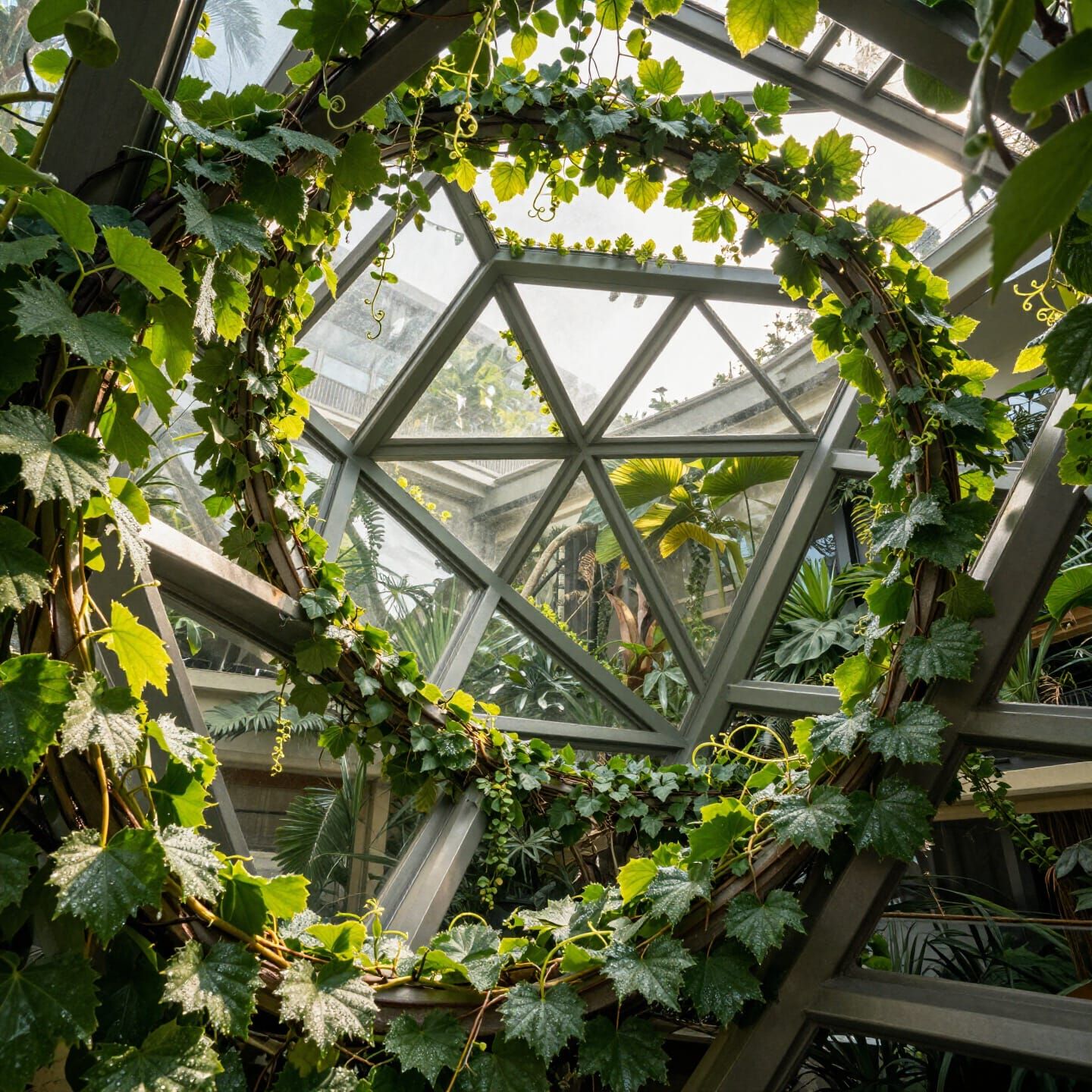 Verdant Vortex in Glass  by @Mark_Loves_Coffee_