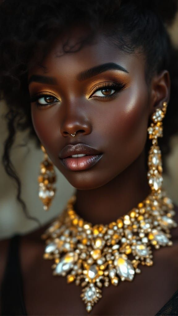 Glitter and gold  by @Ideal