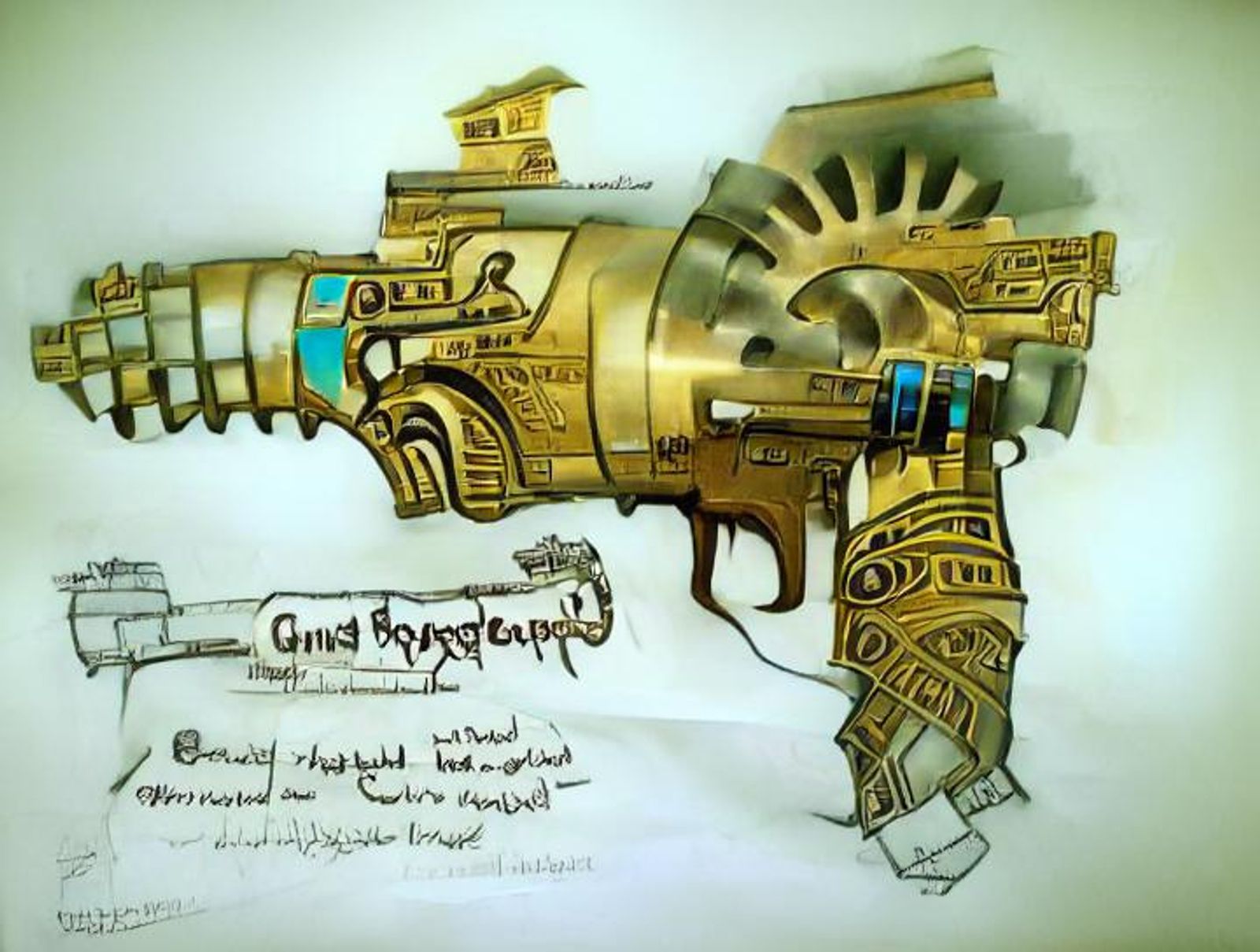 steampunk egyptian art