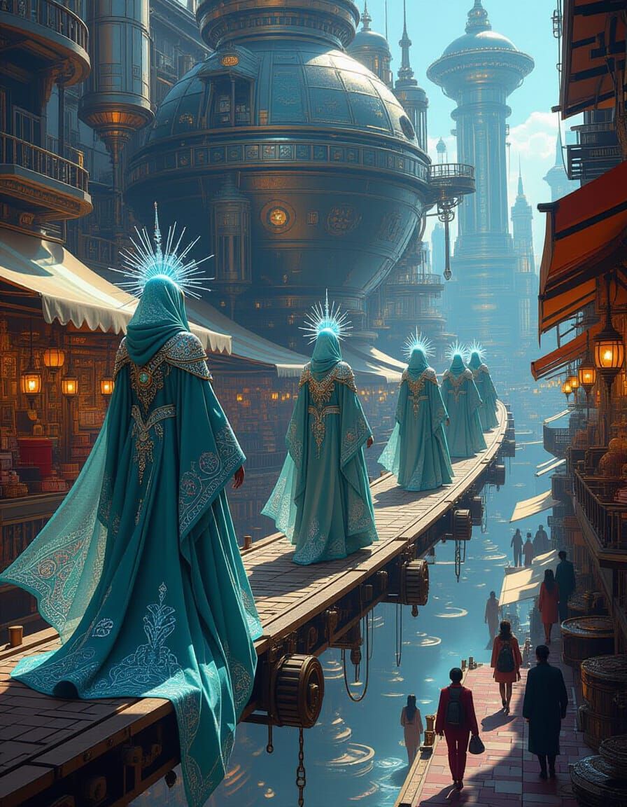 The saints stroll  by @Billcat