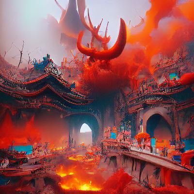 Hell - AI Generated Artwork - NightCafe Creator