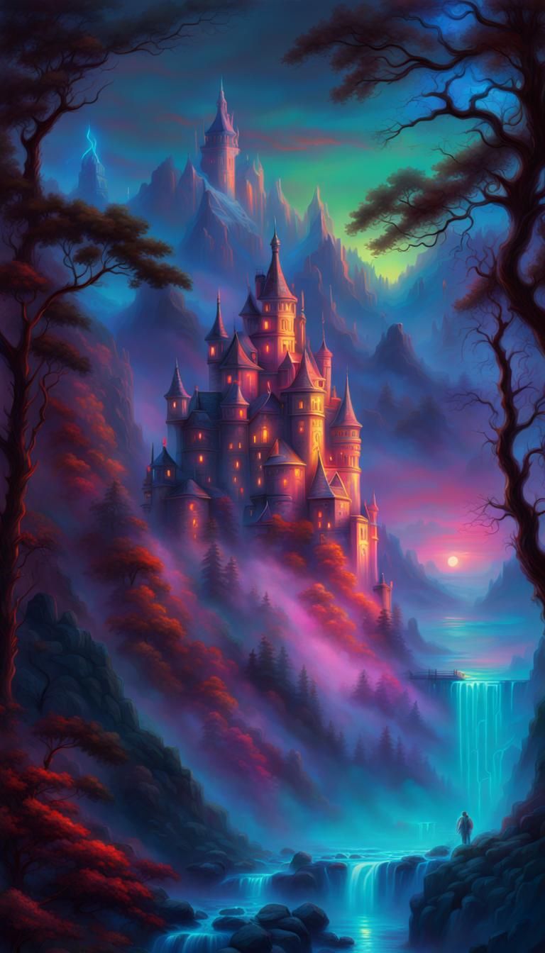 Castle of dream - AI Generated Artwork - NightCafe Creator