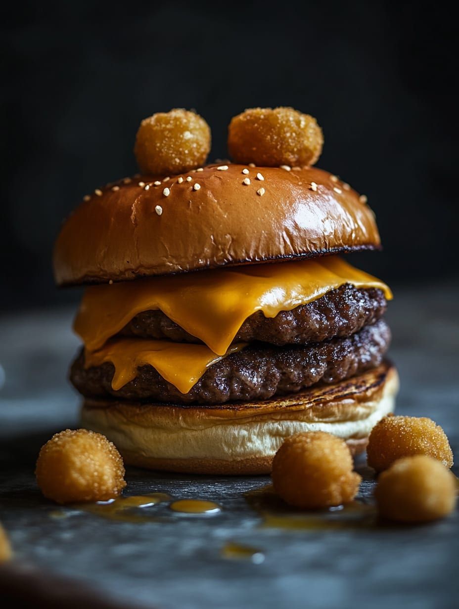 CHAR-BURGER w CHEESE