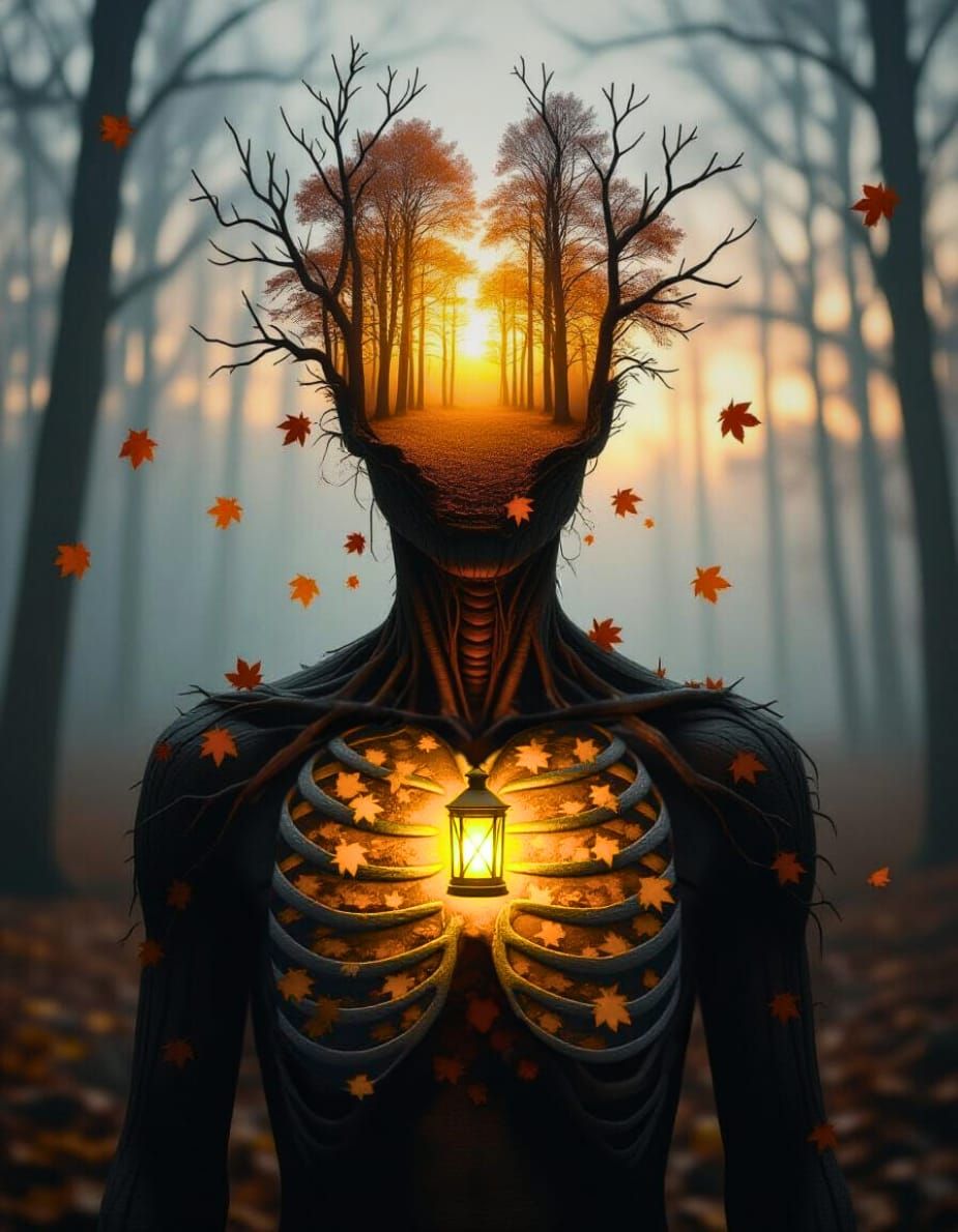 Glow and Flow: Forest Below