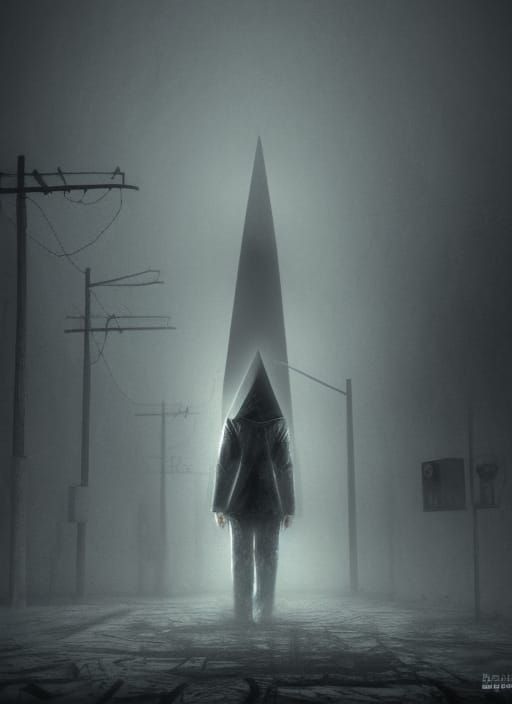 Mr. Pyramid Head AI Generated Artwork NightCafe Creator